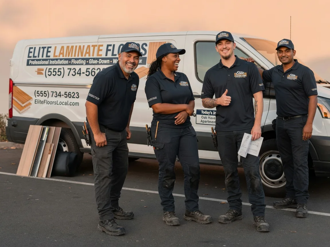 Laminate flooring installation company in Manchester, OK
